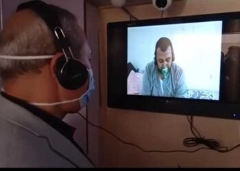 تُفعيل الزيارة الإليكترونية لرفع الحالة المعنوية لمرضي كورونا بالعزل