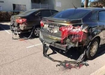 شاهد حقيقة ذوبان السيارات بالكويت بسبب ارتفاع درجات الحرارة