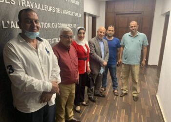 إجتماع عمالي “مصري–أردني” بنقابة “الصناعات الغذائية”: تنسيق لتفعيل دور “العربي للعاملين بالزراعة والصناعات الغذائية والصيد”..وإشادة بتبني الرئيس برامح حماية إجتماعية للعمال