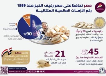 مجلس الوزراء: مصر حالة نادرة في الحفاظ علي سعر رغيف الخبز المدعم