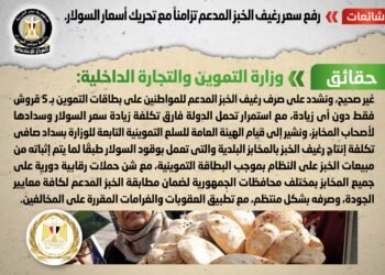 الحكومة توضح: سعر رغيف الخبز 5 قروش والدولة تتحمل فارق سعر السولار