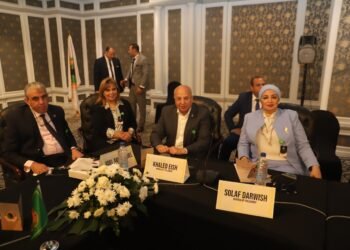 النائب خالد عيش يشارك بمؤتمر منظمة الوحدة النقابية الإفريقية