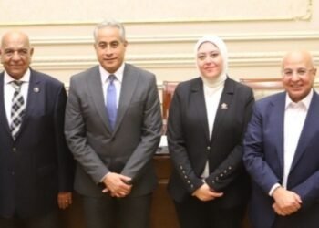 الوزير حسن شحاته يلتقي لجنة القوي العاملة بمشاركة النائب خالد عيش ويؤكد: التدريب والتأهيل قضيتنا