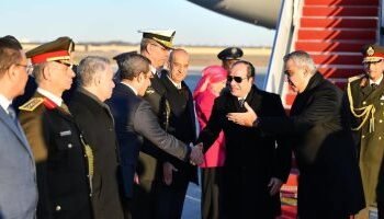 الرئيس يلتقي قيادات بالكونجرس اليوم وعشاء مع الرئيس الامريكي