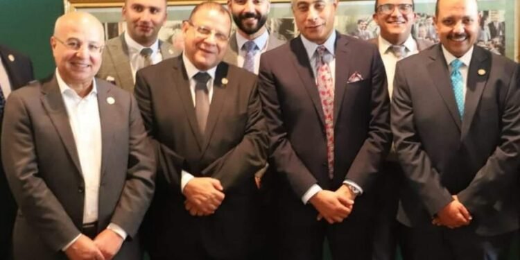 مشاركة النائب خالد عيش بالمؤتمر العمالي بشرم الشيخ بحضور وزير القوي العاملة وقيادات عمالية