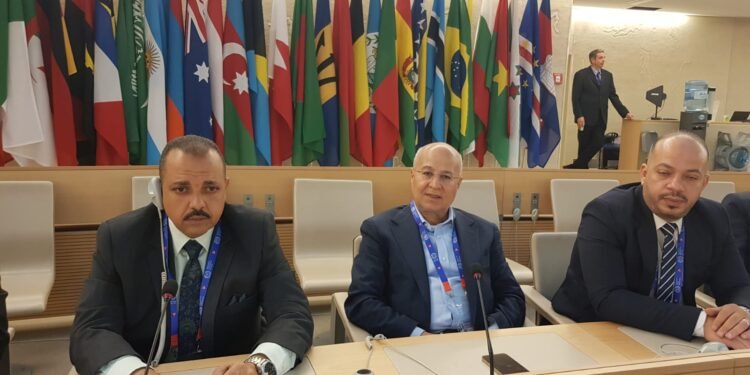 مشاركة النائب خالد عيش بمؤتمر العمل الدولي للدورة 111 والتأكيد علي الحماية الإجتماعية للعمال