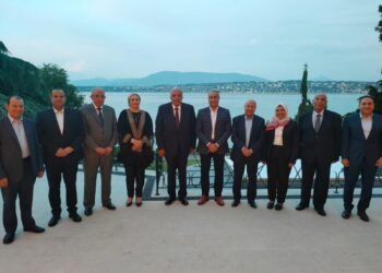 مندوب مصر الدائم لدى الأمم المتحدة يستقبل وزير العمل والوفد العمالي