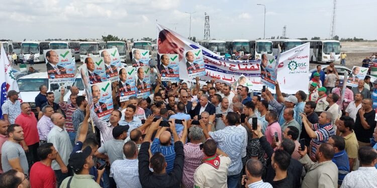 عمال وموظفين “الدلتا للسكر” في مقدمة المؤيدين لانتخابات الرئيس السيسي .. ومسيرات حاشدة لدعم سيادته