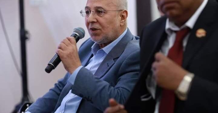 النائب خالد عيش يلتقي المستشار محمود فوزي رئيس الحملة الانتخابية للرئيس ضمن وفد اتحاد العمال