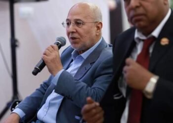 النائب خالد عيش يلتقي المستشار محمود فوزي رئيس الحملة الانتخابية للرئيس ضمن وفد اتحاد العمال